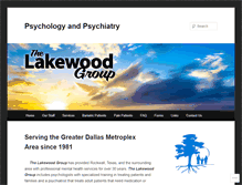 Tablet Screenshot of lakewoodgroup.net